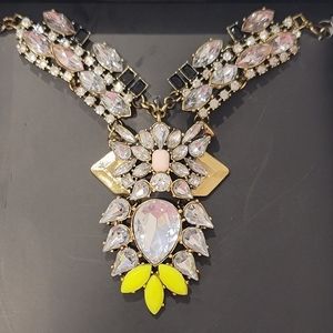 NWT Rhinestone Statement Collar Necklace